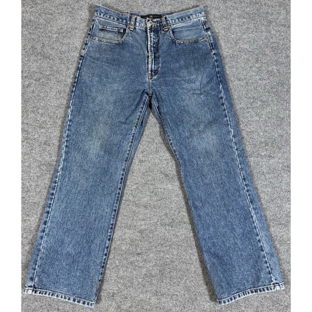 Vintage Fossil Mens Jeans Size 34X30 Straight‎ Blue Denim Y2K Grunge 90s